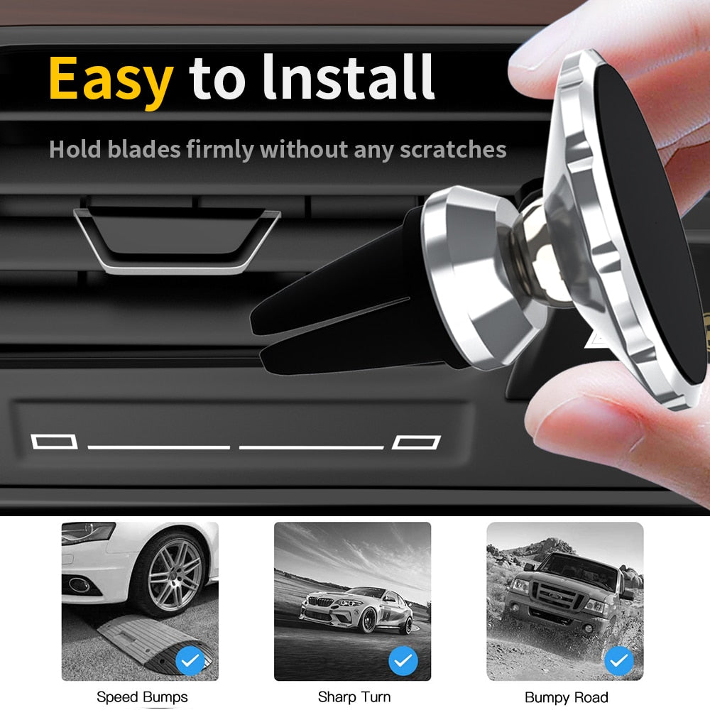 Magnetic MagSafe Car Phone Holder Air Vent - Image 3