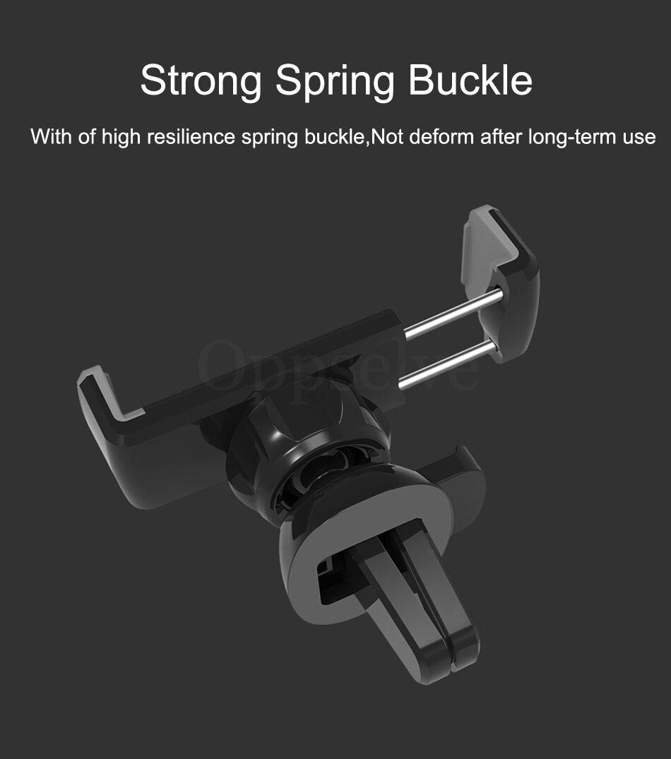 Car Phone Holder Stand 360 Rotation Air Vent Clip Mount - Image 4