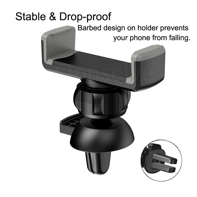 Car Phone Holder Stand 360 Rotation Air Vent Clip Mount - Image 6