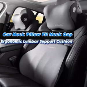 Car Pillow Cushion Car Lumbar Support Driver Seat Backrest