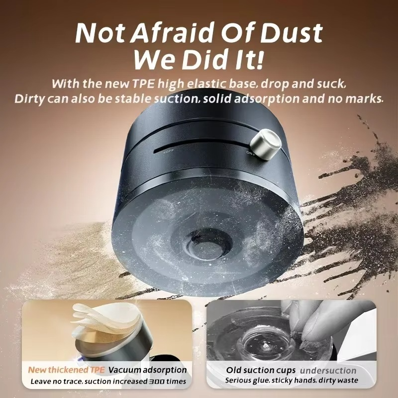 Adjustable Vacuum Magnetic Suction Cup Phone Mount - Image 3