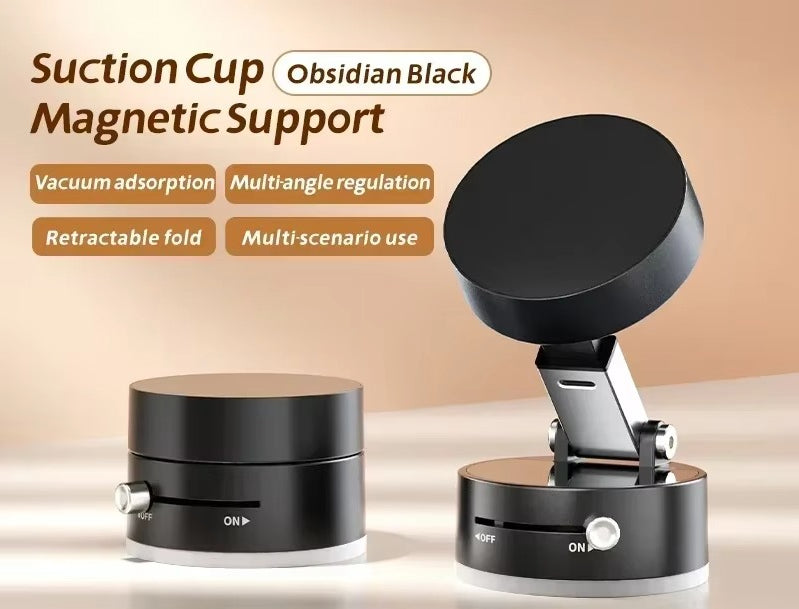 Adjustable Vacuum Magnetic Suction Cup Phone Mount - Image 7