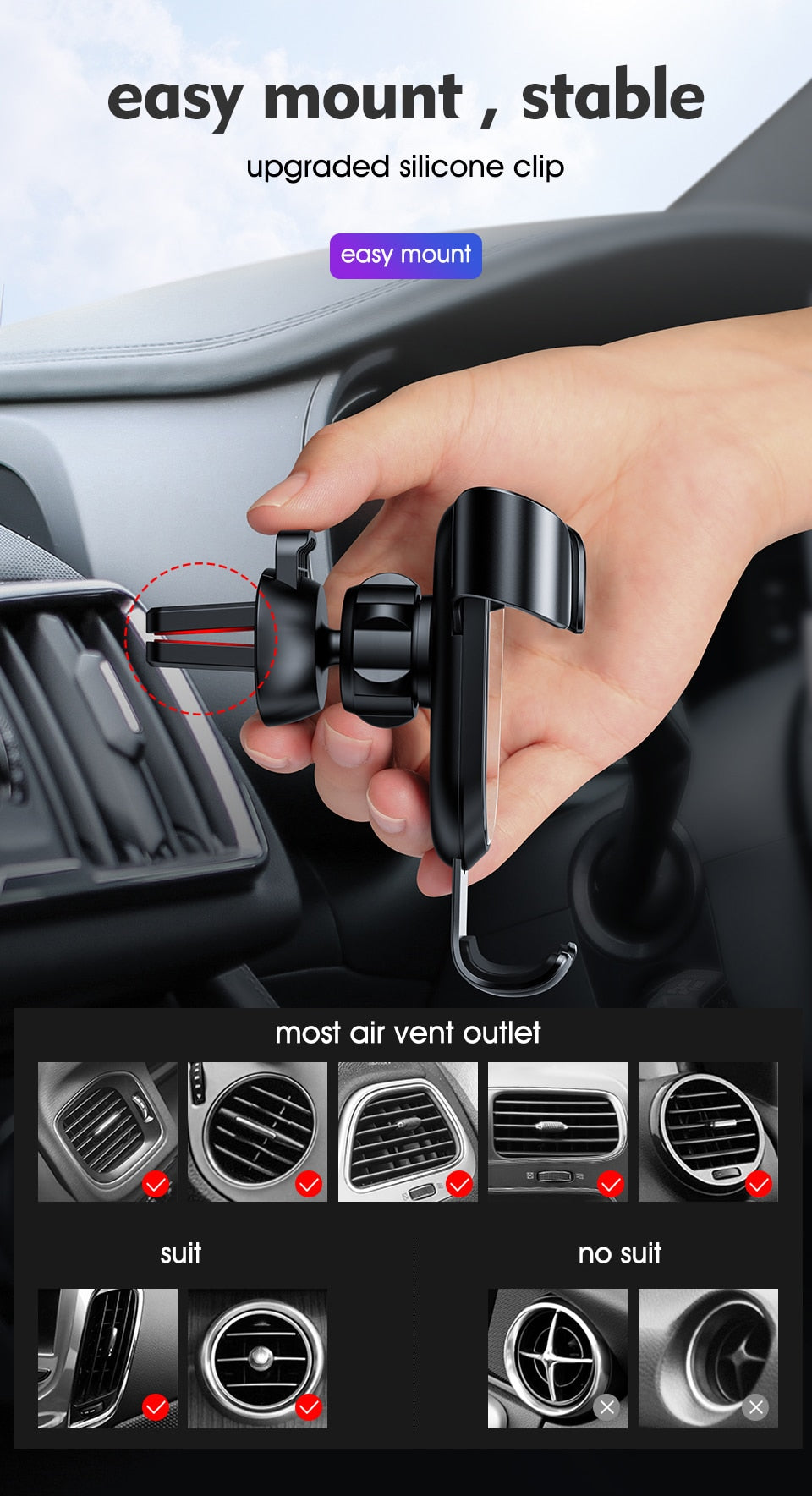 Phone Holder Air Vent - Image 9